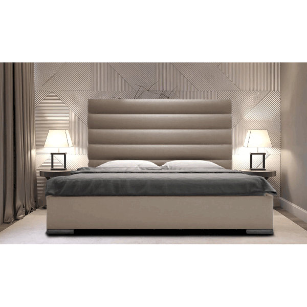 17 Stories Lucena Upholstered Bed Frame & Reviews Wayfair.co.uk